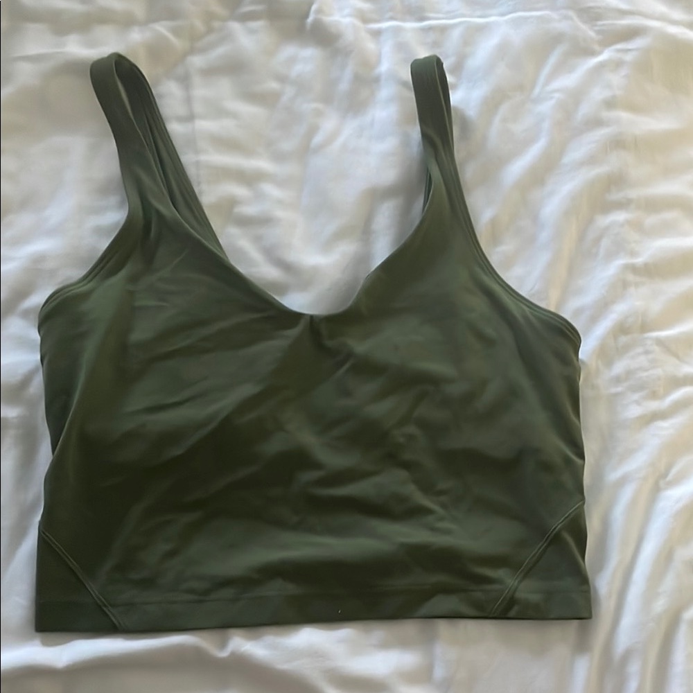 Lululemon Align Tank Sage Green- Green Twill